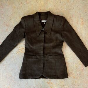 Vintage 70s 80s Gregorio Faganello Women’s 100% Wool Jacket (See Measurements)